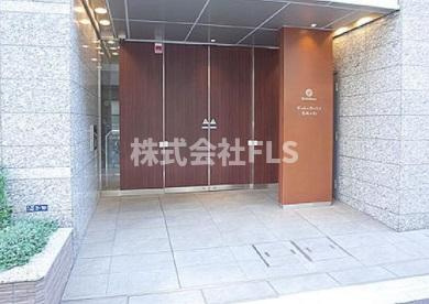中央区入船２丁目の賃貸マンションのエントランス