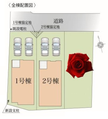 【区画図】 | 藤沢市高倉5期 新築戸建 全3棟