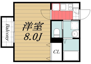 【間取り】 | J-COURT蘇我
