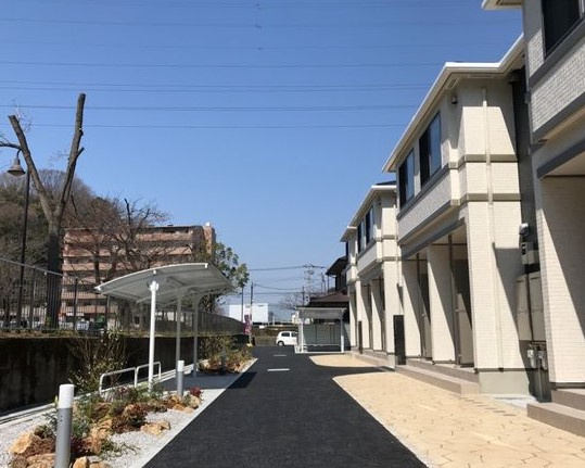 稲城市大丸のアパートの展望