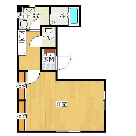 ヒルトップ高輪の間取り|間取りです。