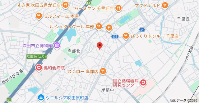 ロジュマンKの地図