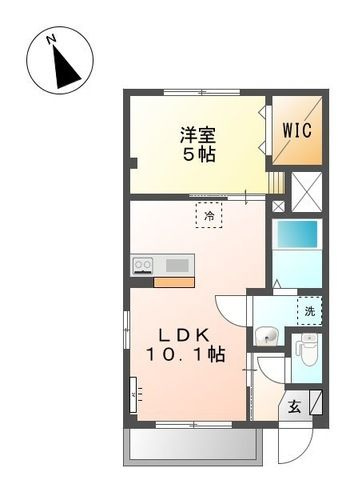 ララベルズ２６の間取り