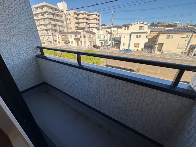垂水区福田1丁目　新築戸建て　家具エアコン付販売のバルコニー