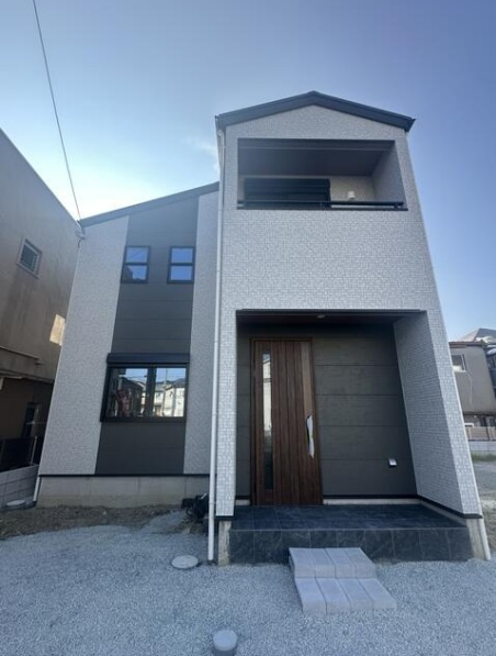 垂水区福田1丁目　新築戸建て　3SLDKの外観|落ち着いた雰囲気の外観です