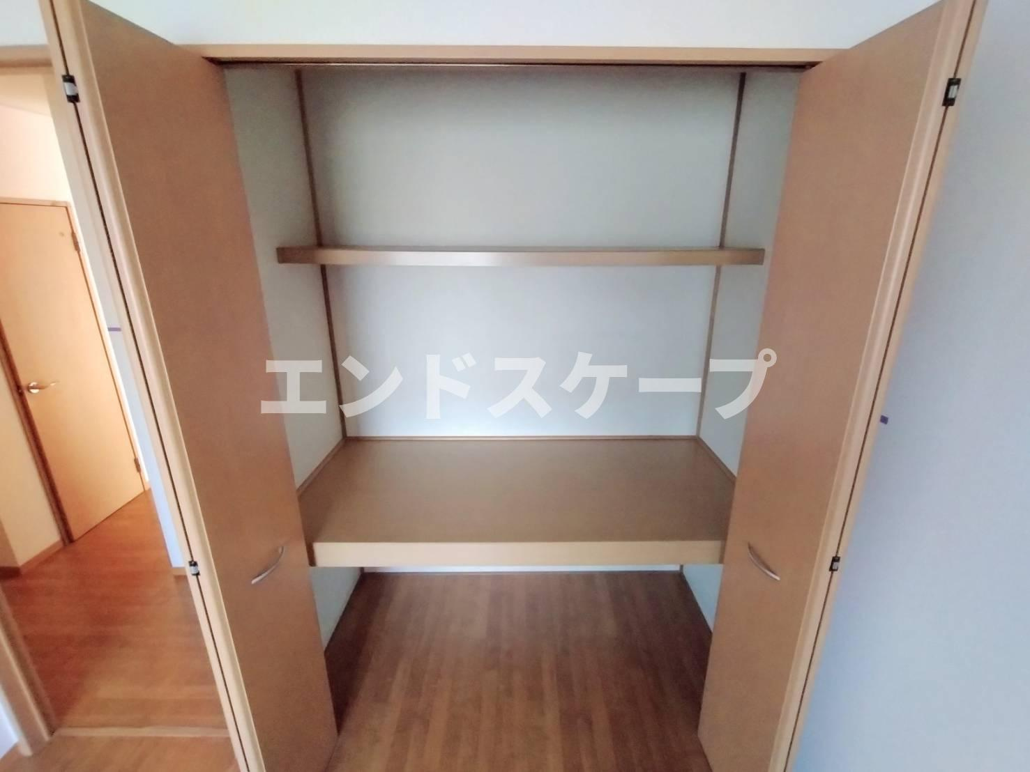 サンパティー　Ａの収納|高崎、前橋エリアのお部屋探しはエンドスケープまで！お客様の理想お聞かせ下さい♪