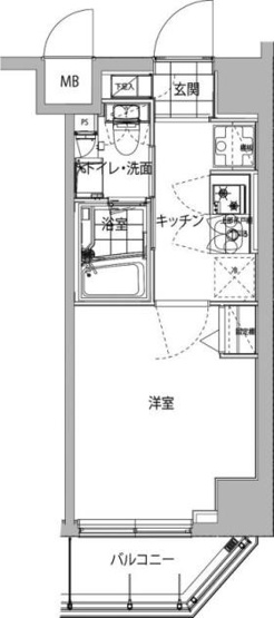 【間取り】 | ハーモニーレジデンス品川ウエスト#002 | 間取り図
