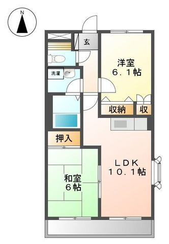 ピアチェーレの間取り