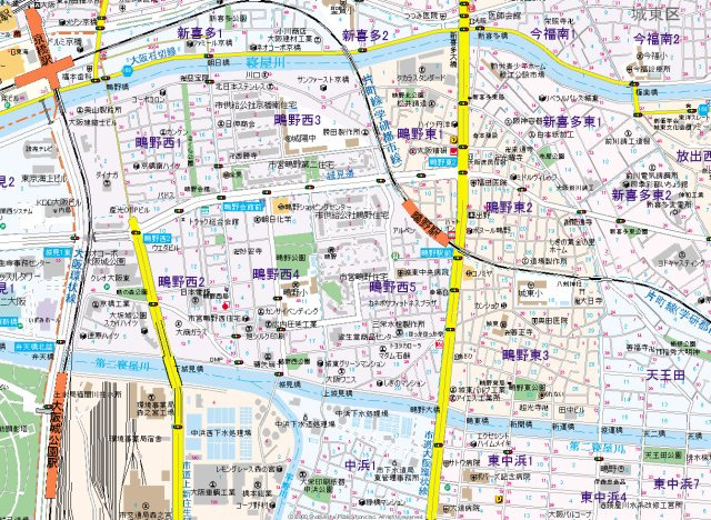 【地図】 | レオンコンフォート京橋EAST