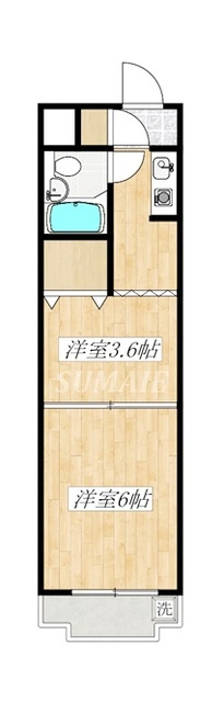 コープオリンピアⅢの間取り|間取り図☆