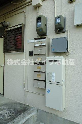 ハイツボヌールA棟のその他共用部分|集合ポスト