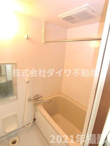 ハイツボヌールA棟の浴室