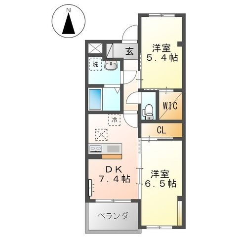 プラッツ・ユーⅤの間取り