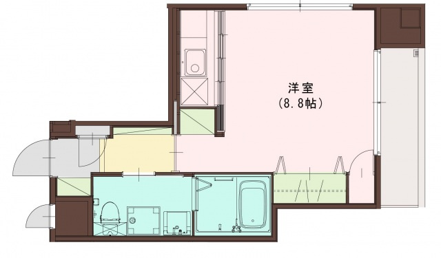 クルーカの間取り