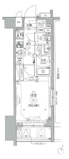 【間取り】 | クレイシア戸越公園