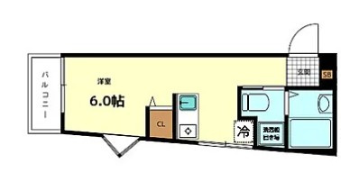 スカイタウン沼袋の間取り|間取りです。