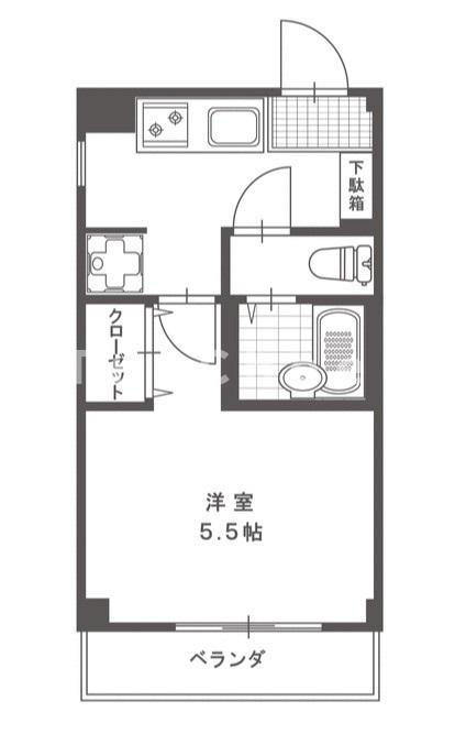 サニーコーポの間取り
