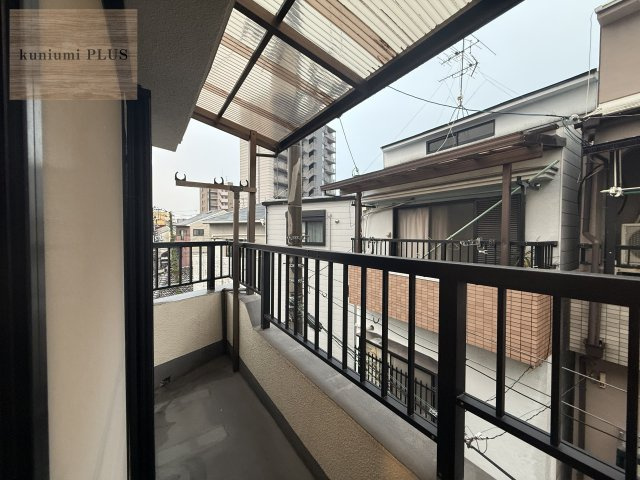 大阪市旭区森小路1丁目のバルコニー