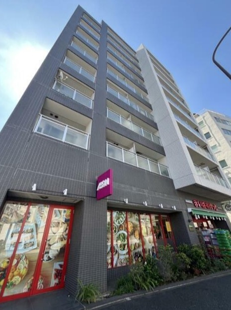新宿区荒木町の賃貸マンションの外観