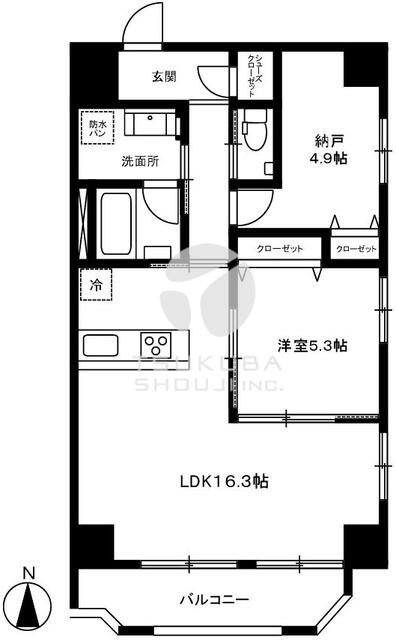 モンテヴェルデ神楽坂弐番館の間取り