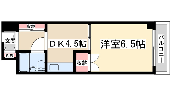 【間取り】 | 東三国グランドハイツ北