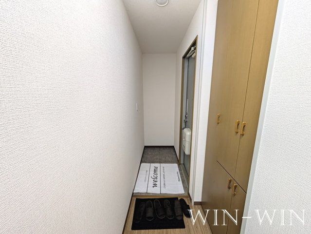 豊橋市横須賀町土場のアパートの玄関