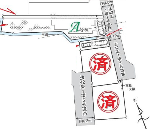 【仲介手数料無料】所沢市山口１９期Ａ号棟　所沢市の不動産なら西武ハウジングの区画図