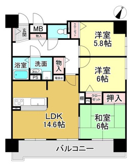 【間取り】 | Mプラザ堅田駅前表道り