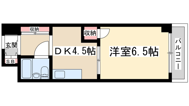 【間取り】 | 東三国グランドハイツ北