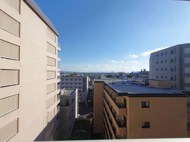 リフォーム完了で即入居可☆リビング２４帖☆京都タワー望む☆メガロコープ西陣Ａ棟の展望|バルコニーからの眺望