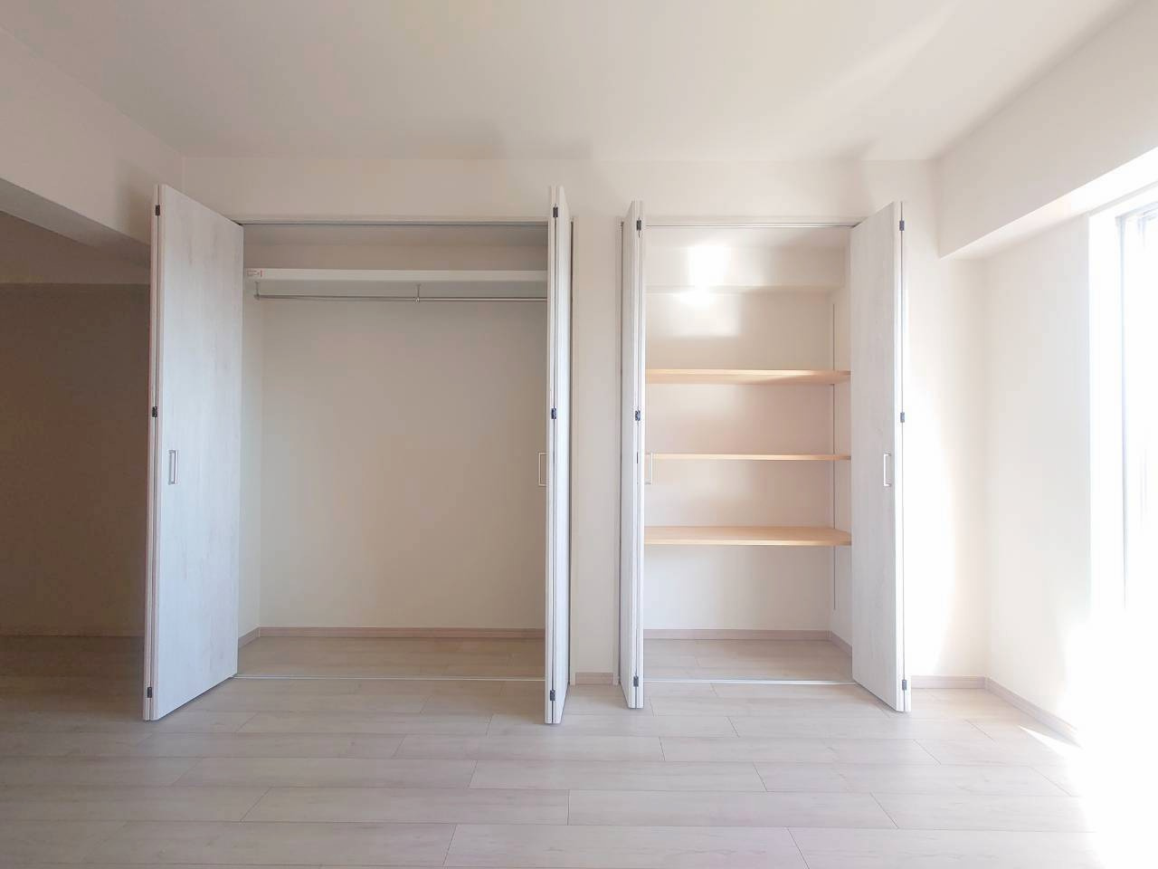リフォーム完了で即入居可☆リビング２４帖☆京都タワー望む☆メガロコープ西陣Ａ棟の収納|リビング収納
