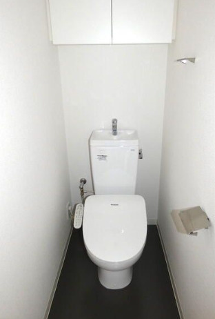 スタイリオ旗の台Ⅱのトイレ|落ち着いた色調のトイレです