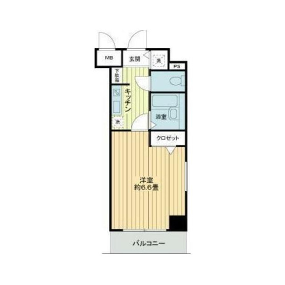 【間取り】 | トーシンフェニックス笹塚駅前弐番館