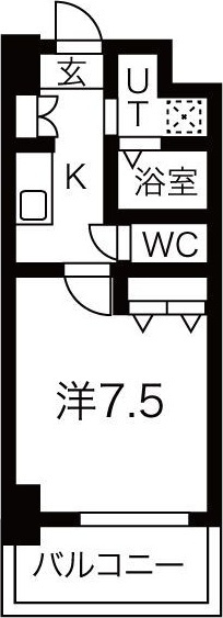 アドバンス神戸グルーブ の間取り