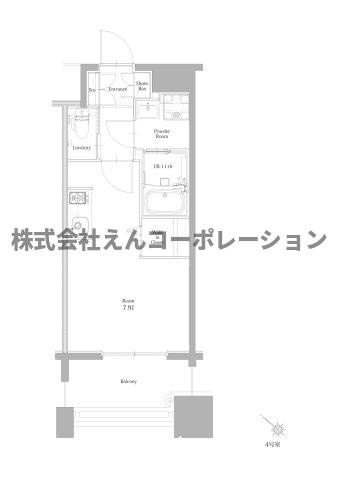 【間取り】 | エンクレスト博多RIVERSIDE