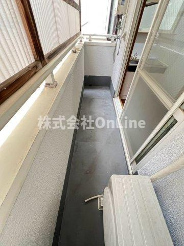プチハイム栄町のバルコニー