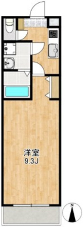 所沢市くすのき台3丁目マンションの間取り