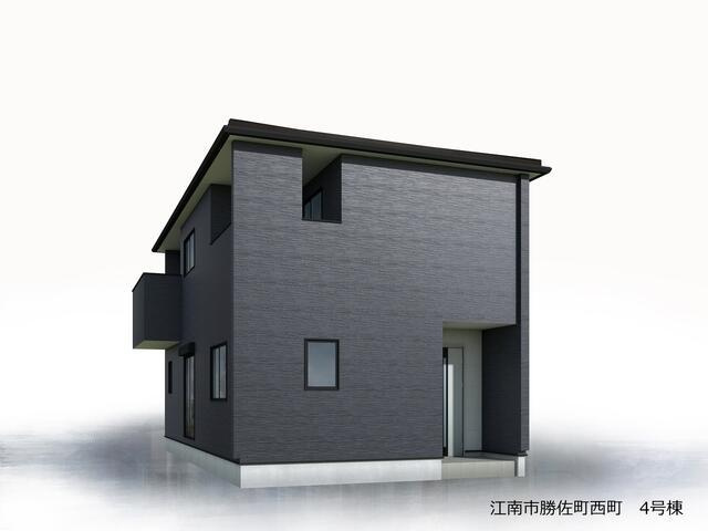 仲介手数料無料）江南市勝佐町西町　４号棟の外観|完成予想図（外観）