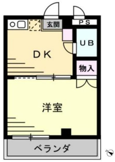 リエス池上ノーブルの間取り|間取り　使いやすい間取りロフト