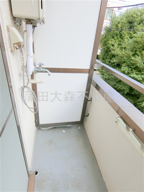 リエス池上ノーブルのバルコニー