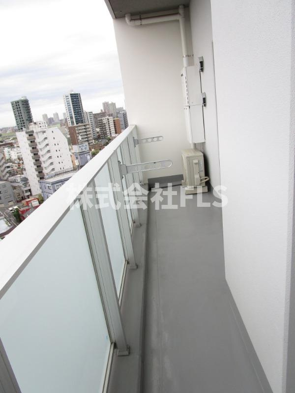 北区赤羽１丁目の賃貸マンションのバルコニー