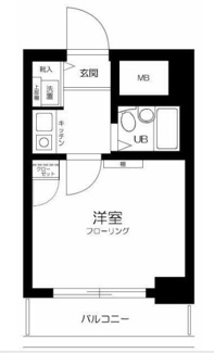 【間取り】 | プレールアイディ大森Ⅱ | 間取りです。