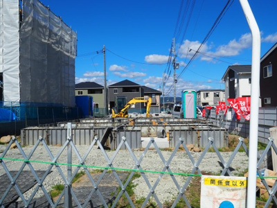 【その他】 | タマタウン　福島さくら　2号棟 | 2026.10.8撮影　完成までお楽しみに♪
