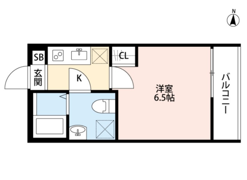 コンフォートメゾン蕨の間取り