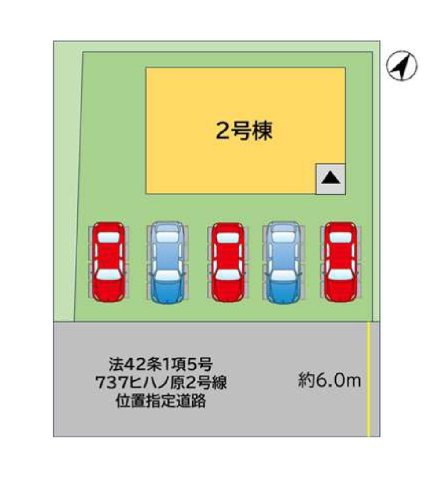 糟屋郡須恵町植木第26-1棟（2号棟）の間取り