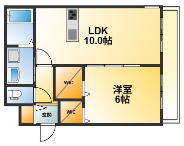 【間取り】 | ハイツ篠原台