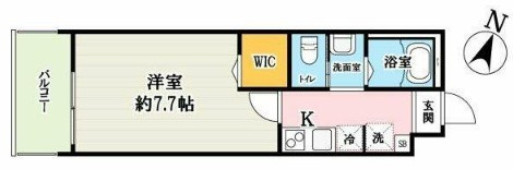 【間取り】 | グリーンスカイ蕨
