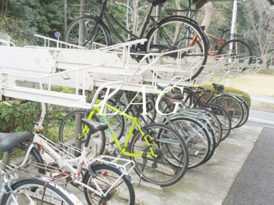 【その他共用部分】 | カレッジハイツ稲毛 | 駐輪場です。