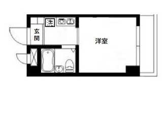 【間取り】 | カレッジハイツ稲毛 | 間取りです。
