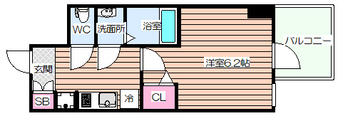 【間取り】 | WORVE大阪本町